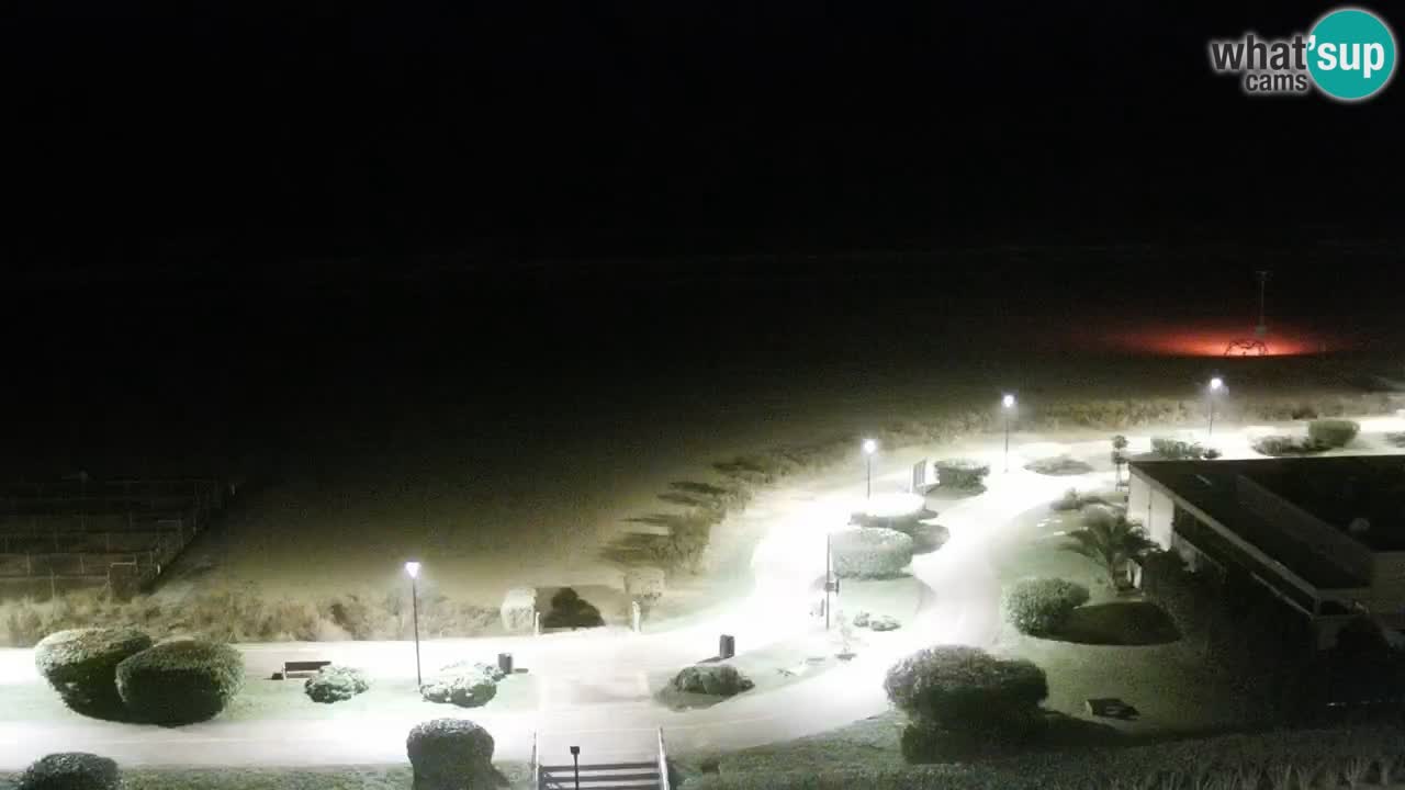 La camera en vivo de la playa de Bibione – Italia