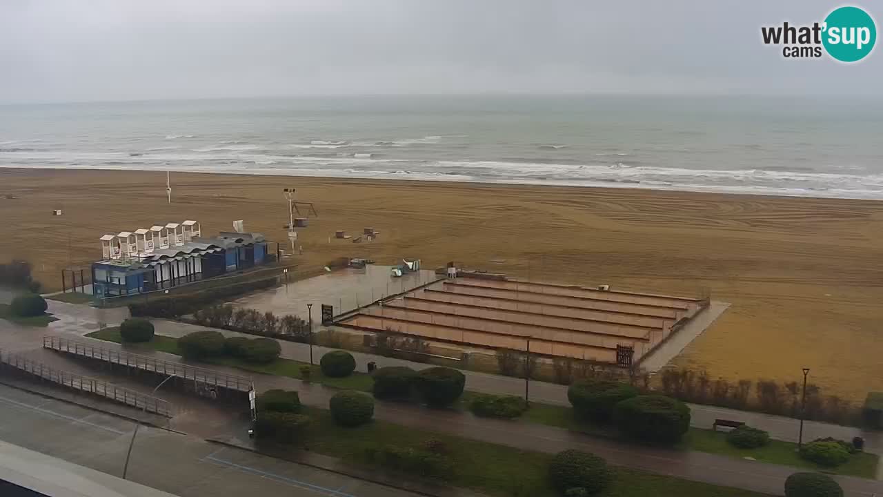 La camera en vivo de la playa de Bibione – Italia