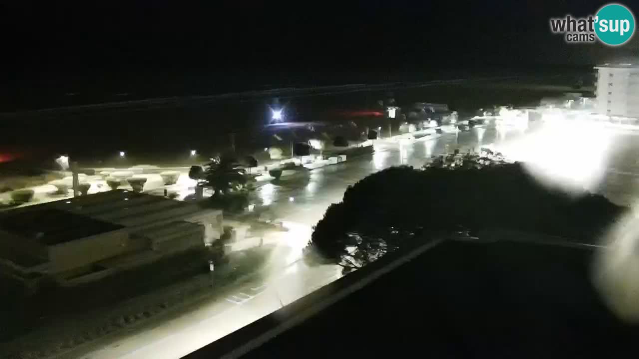 Plaža Bibione Spletna kamera – Italija