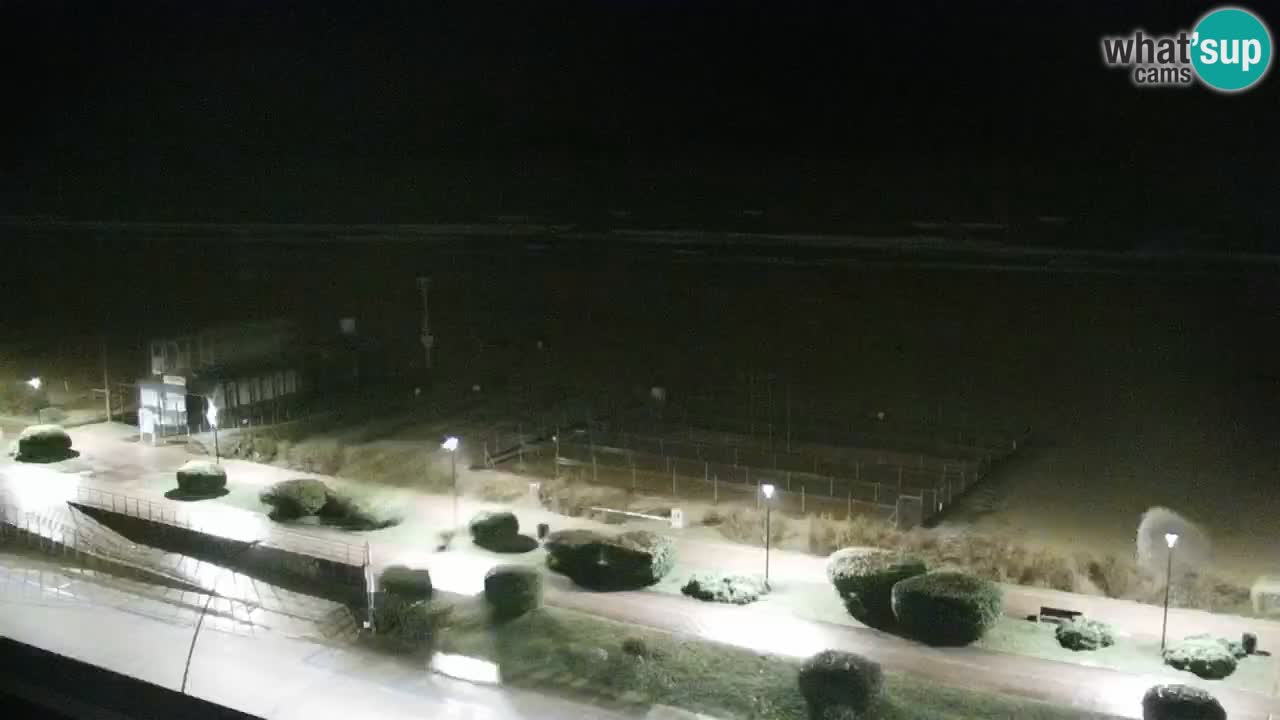 La camera en vivo de la playa de Bibione – Italia