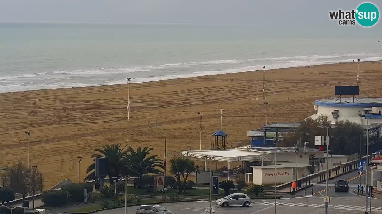La camera en vivo de la playa de Bibione – Italia