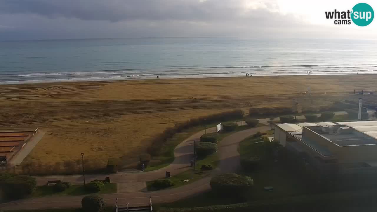 La camera en vivo de la playa de Bibione – Italia