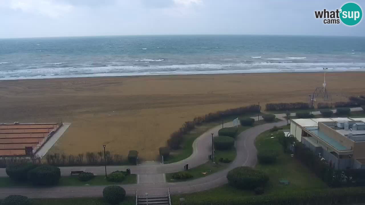 La camera en vivo de la playa de Bibione – Italia