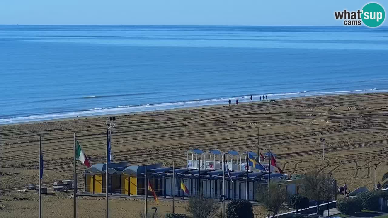 Der Strand von Bibione Webcam – Italien