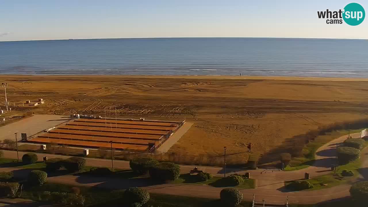 La camera en vivo de la playa de Bibione – Italia