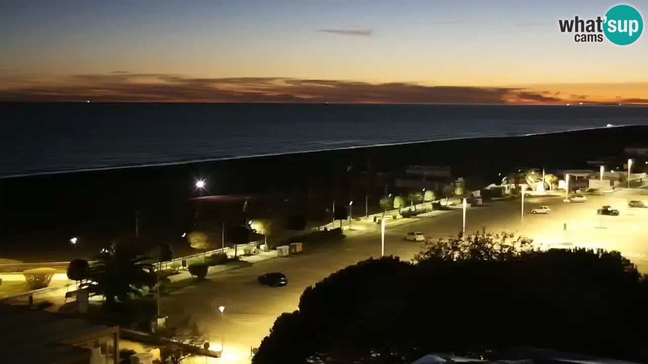 La camera en vivo de la playa de Bibione – Italia
