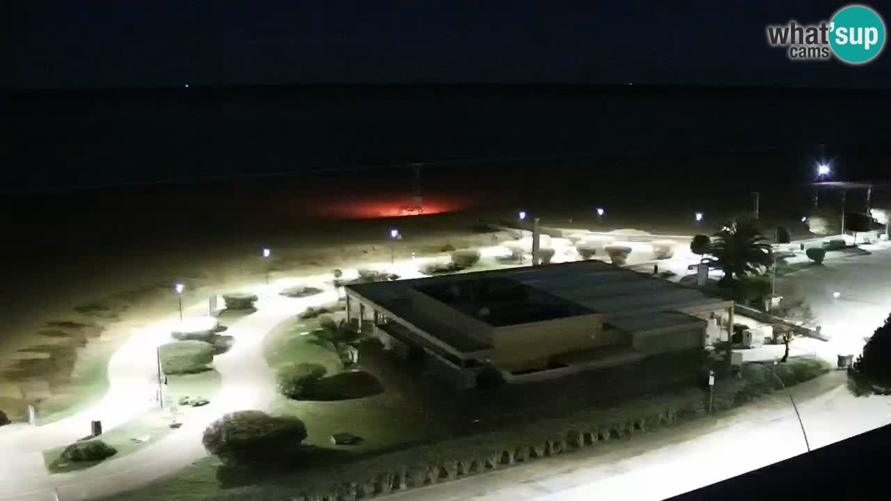 La camera en vivo de la playa de Bibione – Italia