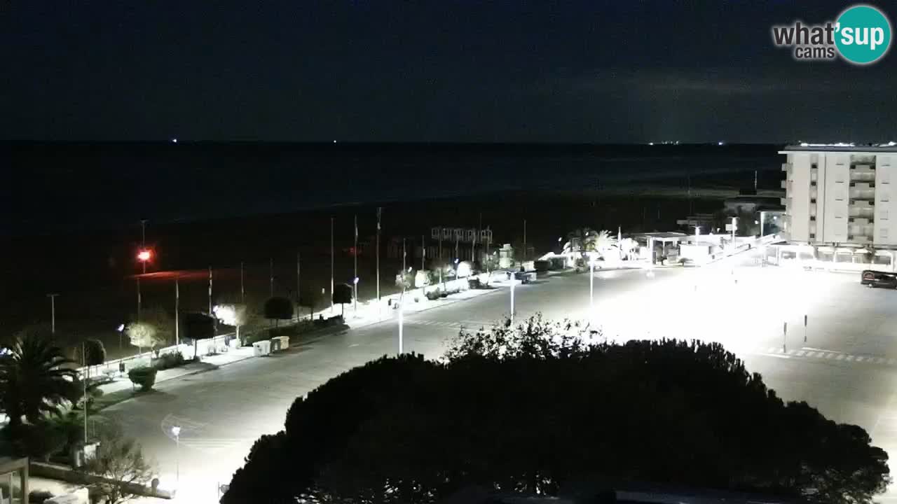 La camera en vivo de la playa de Bibione – Italia