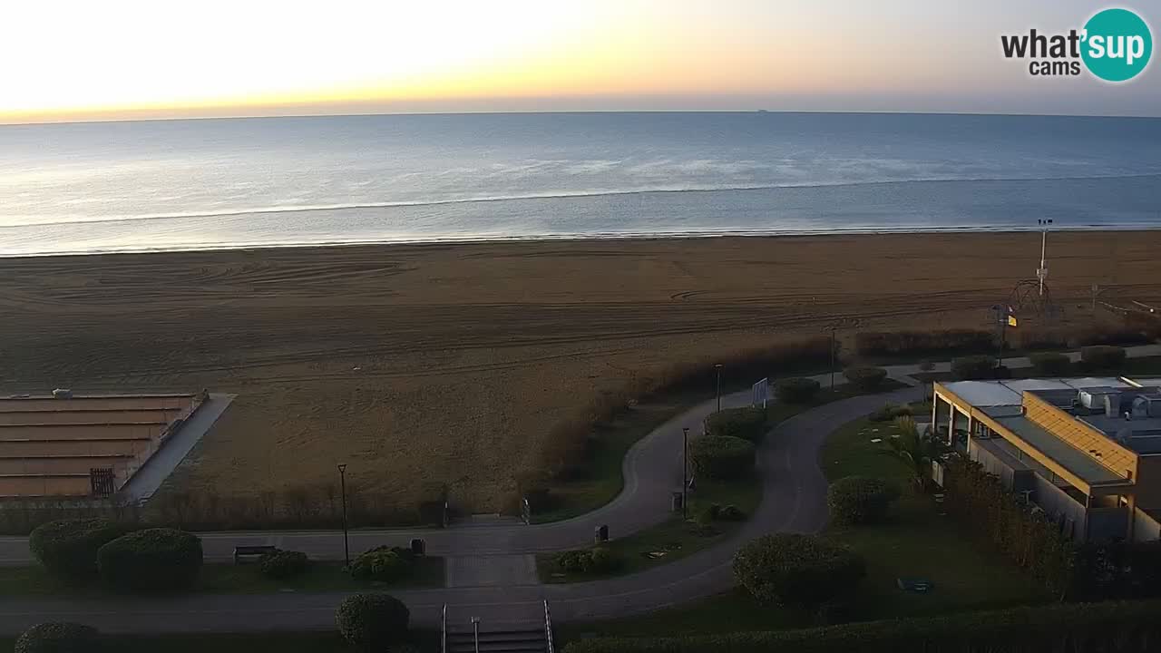 La camera en vivo de la playa de Bibione – Italia