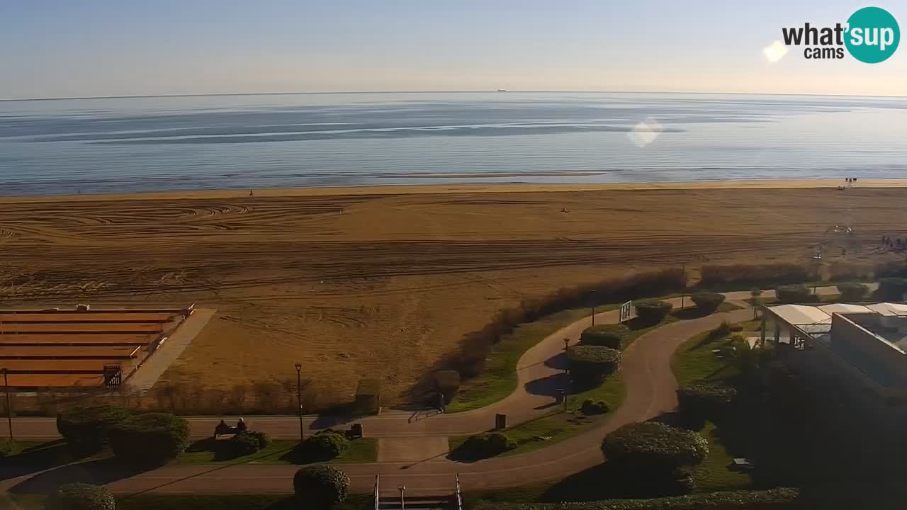 Plaža Bibione Spletna kamera – Italija