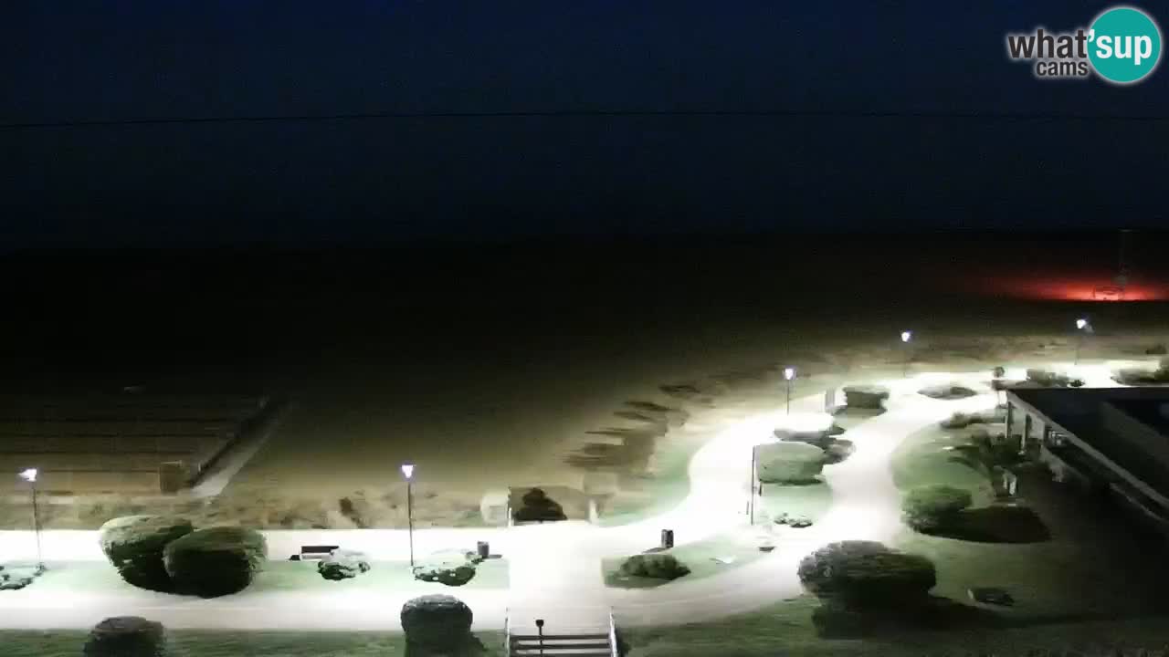 Plaža Bibione Spletna kamera – Italija
