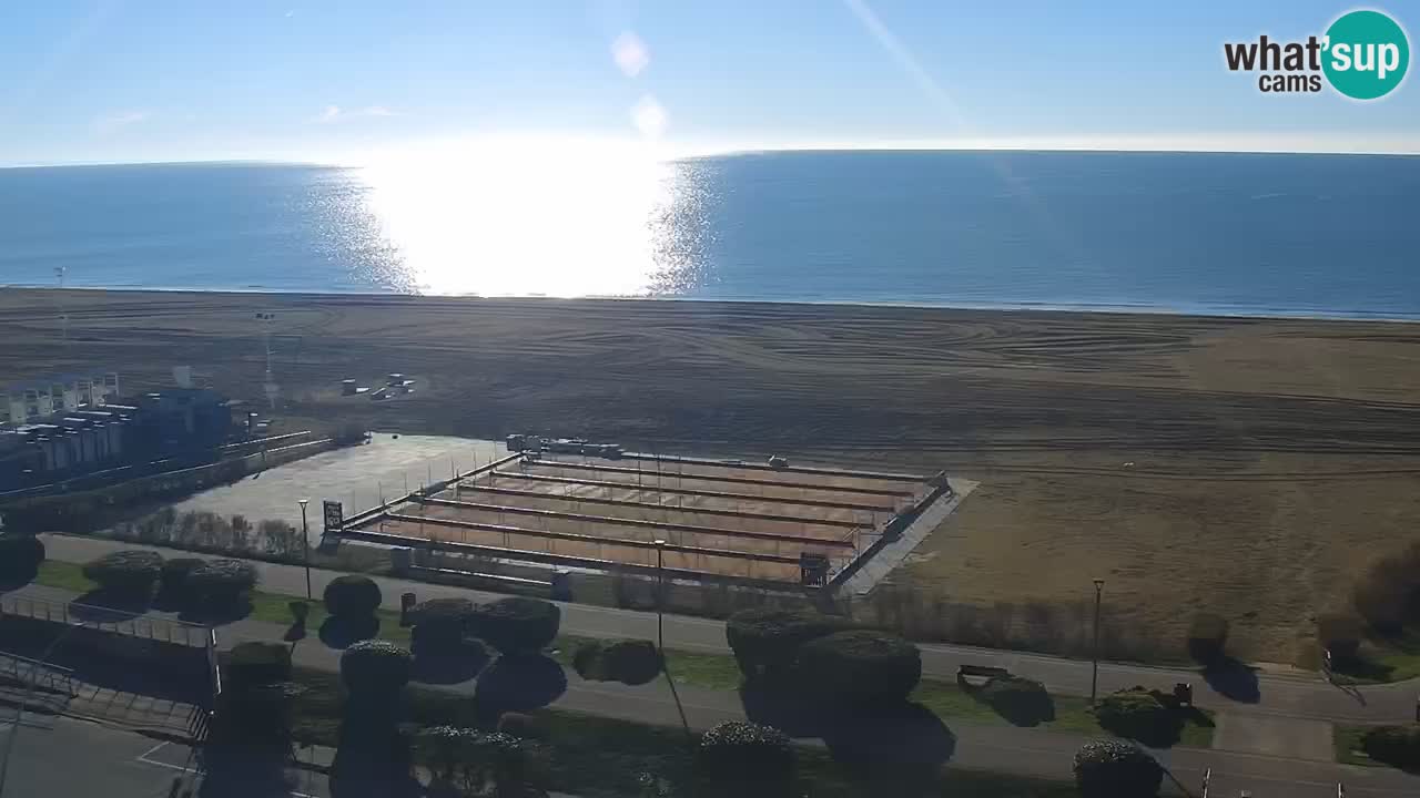 Plaža Bibione Spletna kamera – Italija