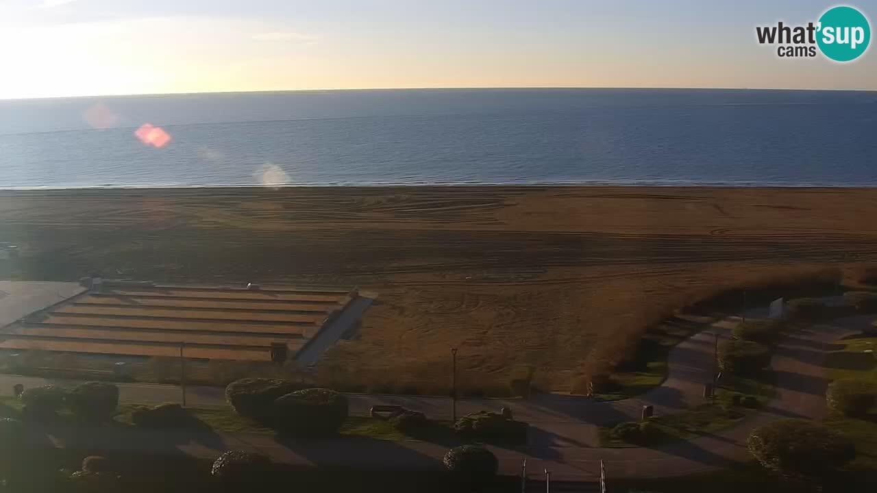 Plaža Bibione Spletna kamera – Italija