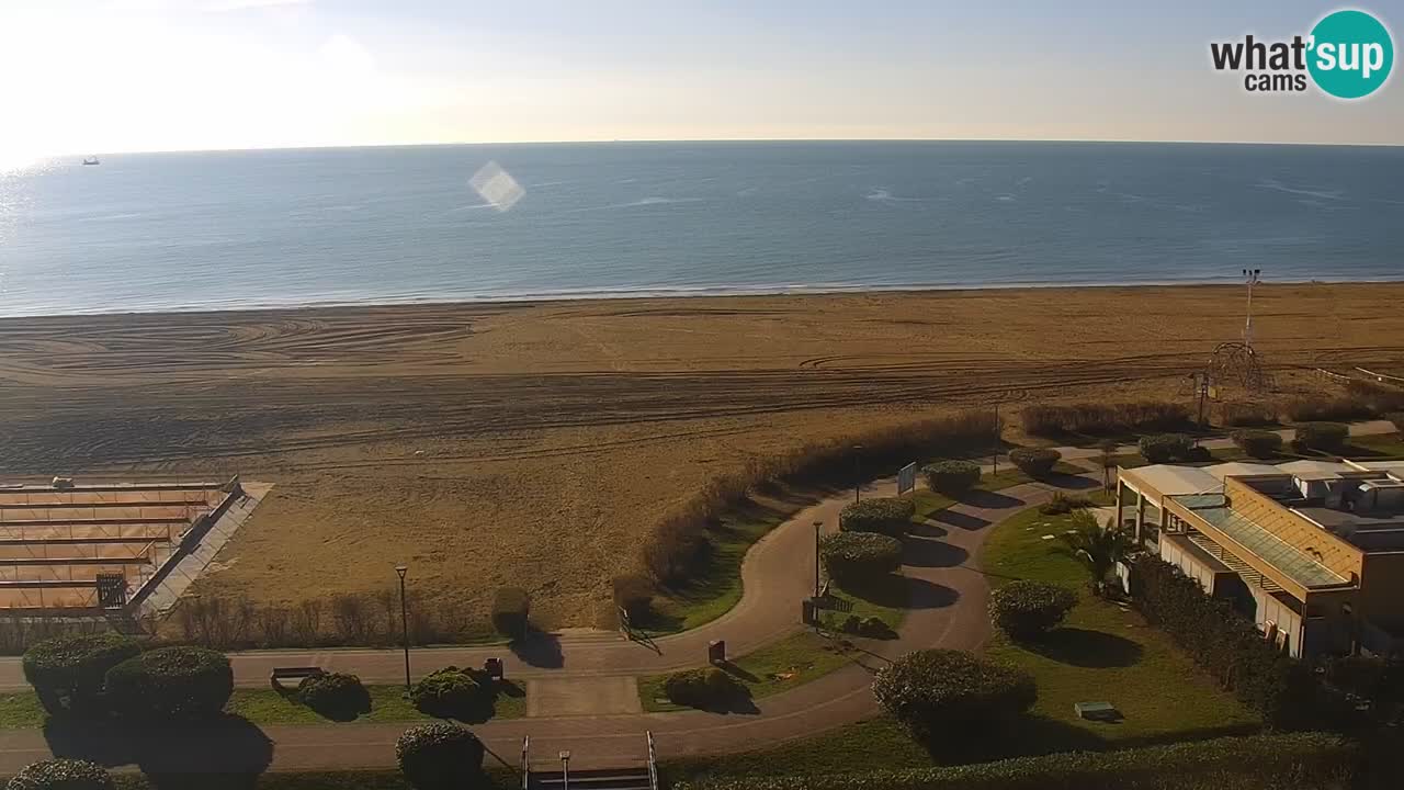 La camera en vivo de la playa de Bibione – Italia