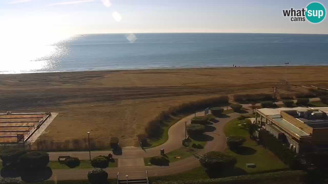 Plaža Bibione Spletna kamera – Italija