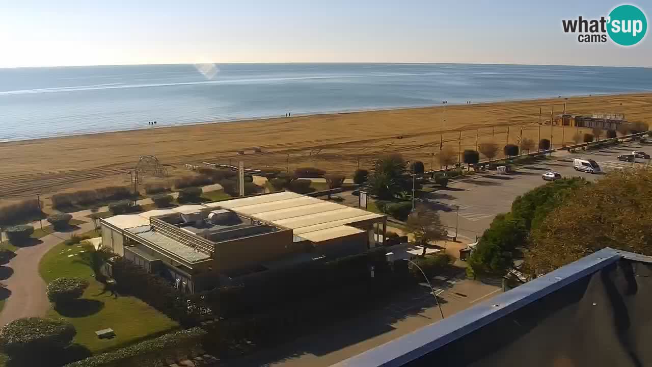 La camera en vivo de la playa de Bibione – Italia