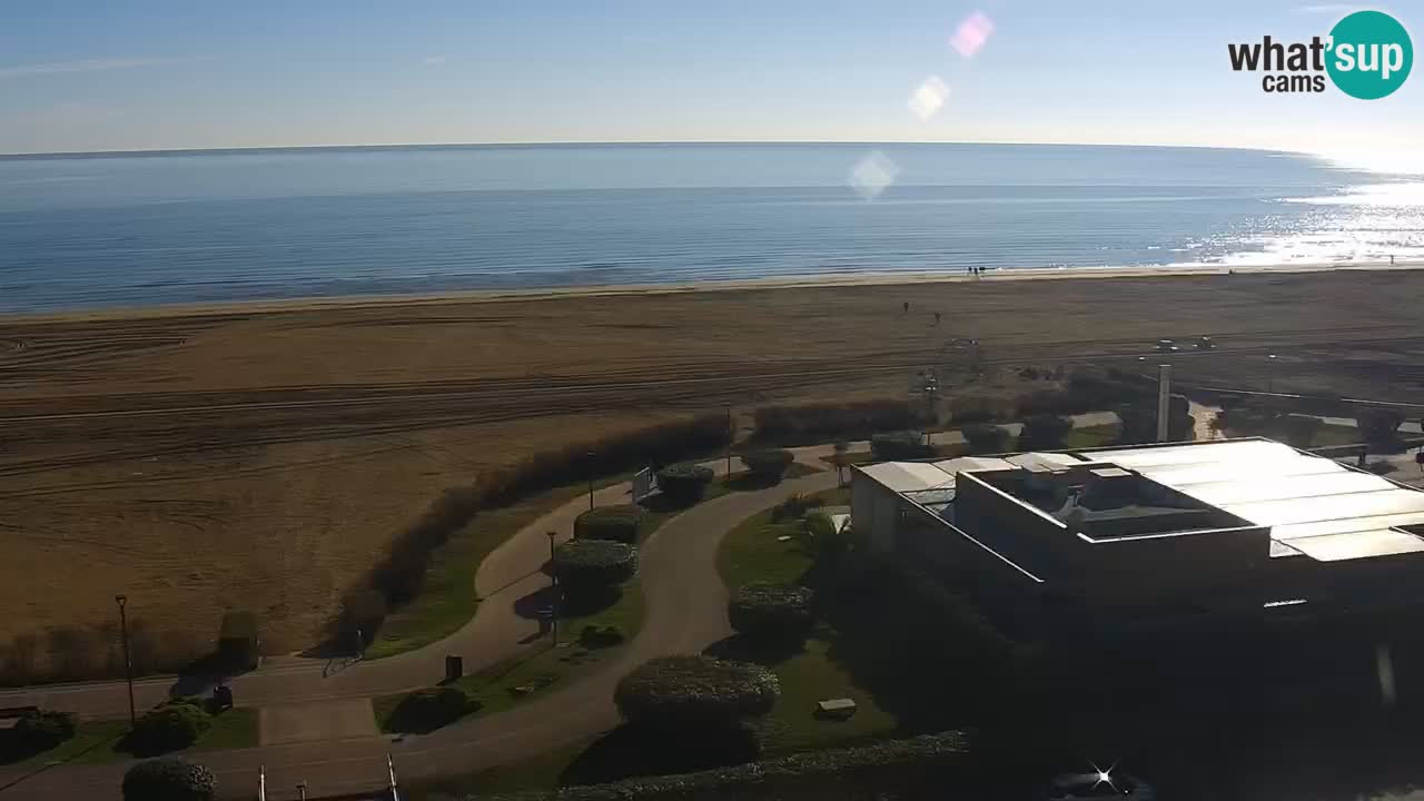 Plaža Bibione Spletna kamera – Italija
