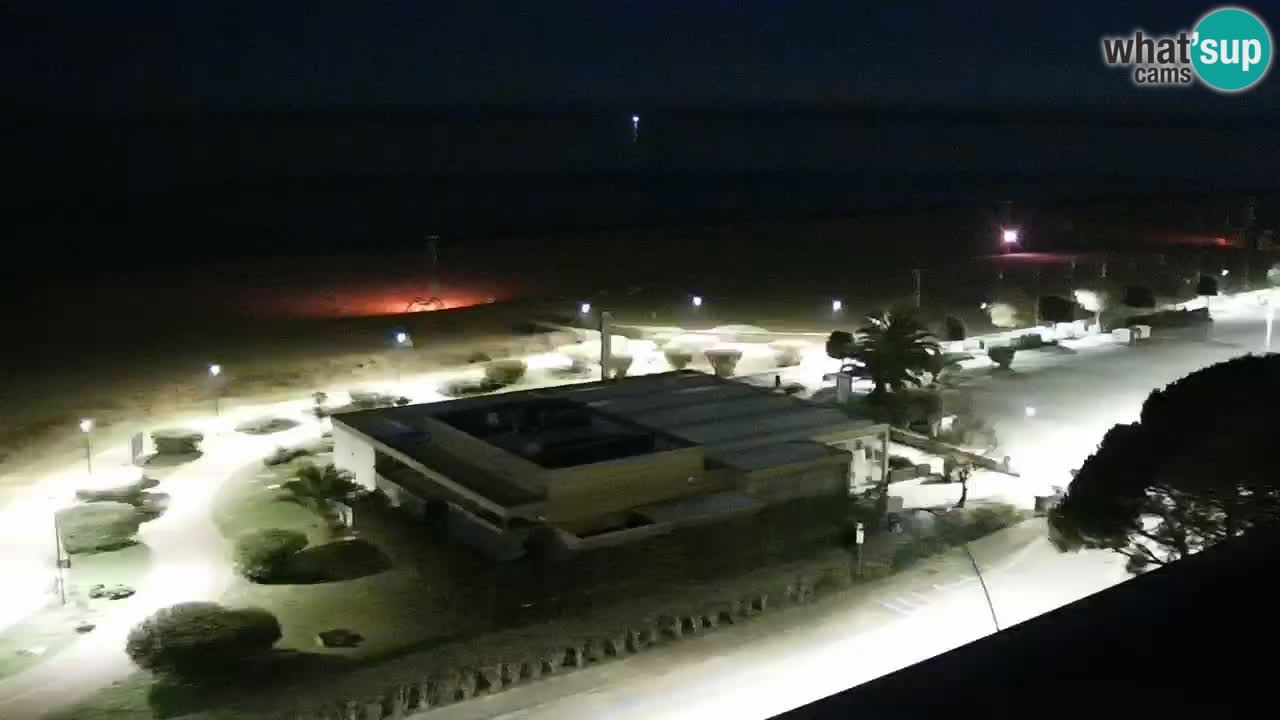 La camera en vivo de la playa de Bibione – Italia