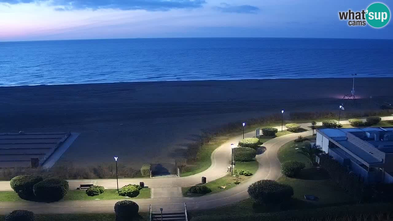 Der Strand von Bibione Webcam – Italien