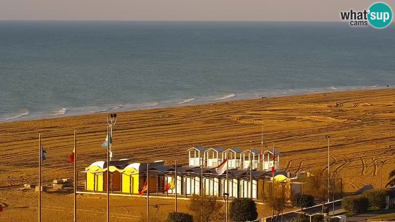 La camera en vivo de la playa de Bibione – Italia