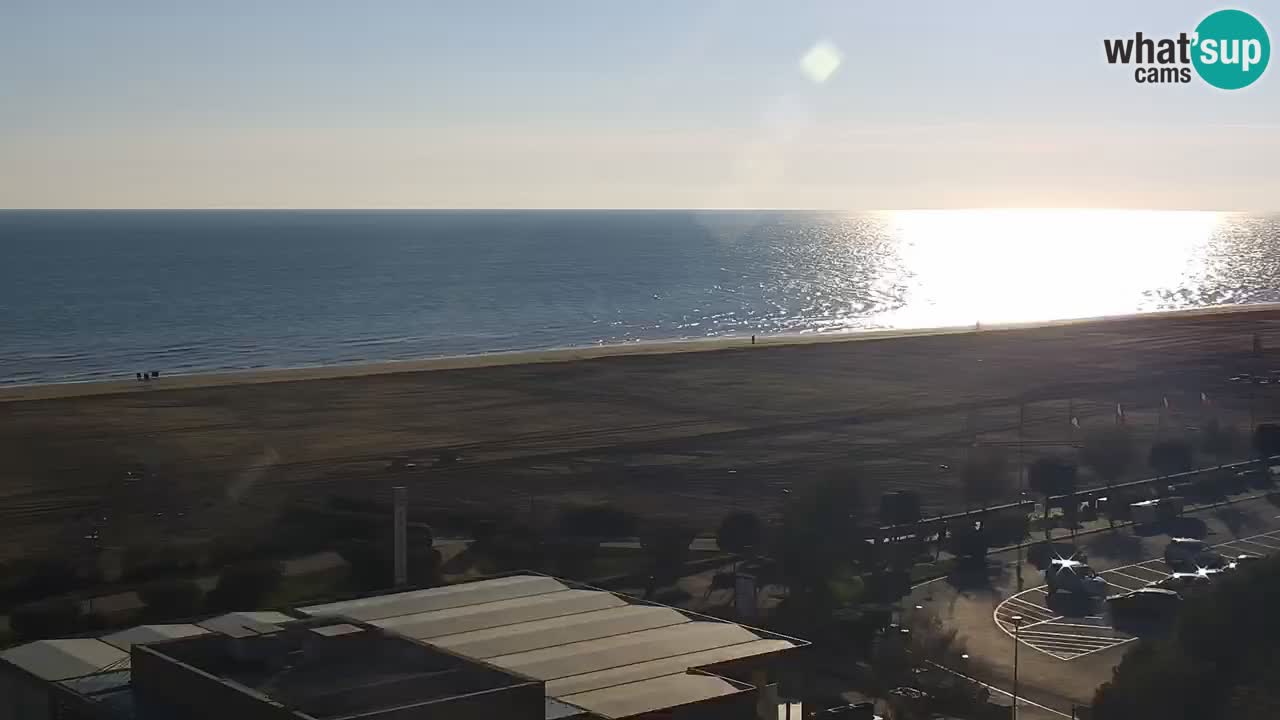 La camera en vivo de la playa de Bibione – Italia