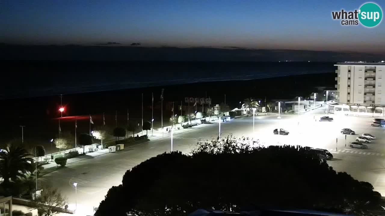 La camera en vivo de la playa de Bibione – Italia