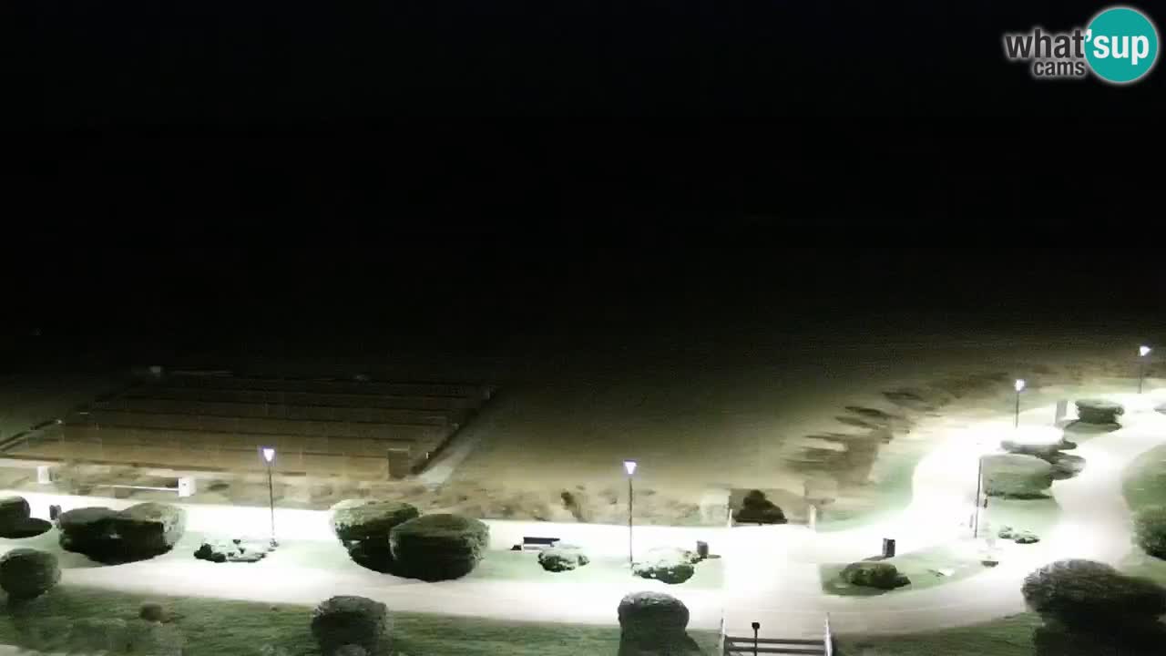 La camera en vivo de la playa de Bibione – Italia