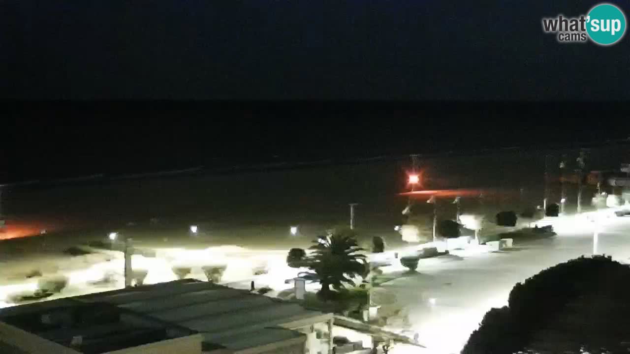 La camera en vivo de la playa de Bibione – Italia