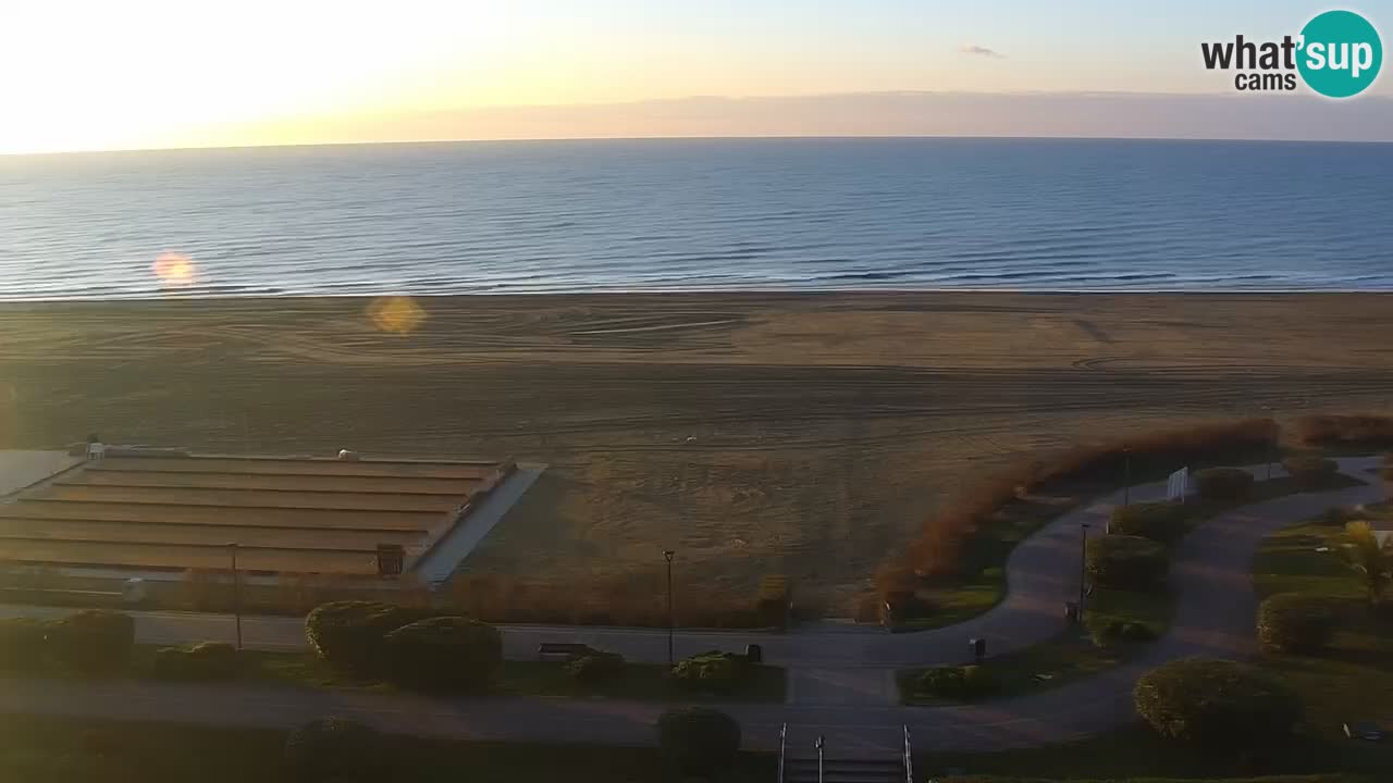 Plaža Bibione Spletna kamera – Italija