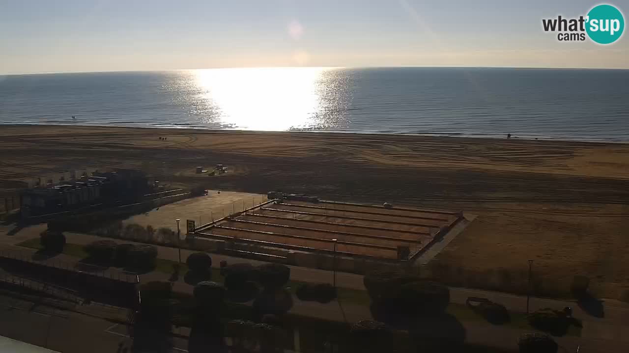 La camera en vivo de la playa de Bibione – Italia