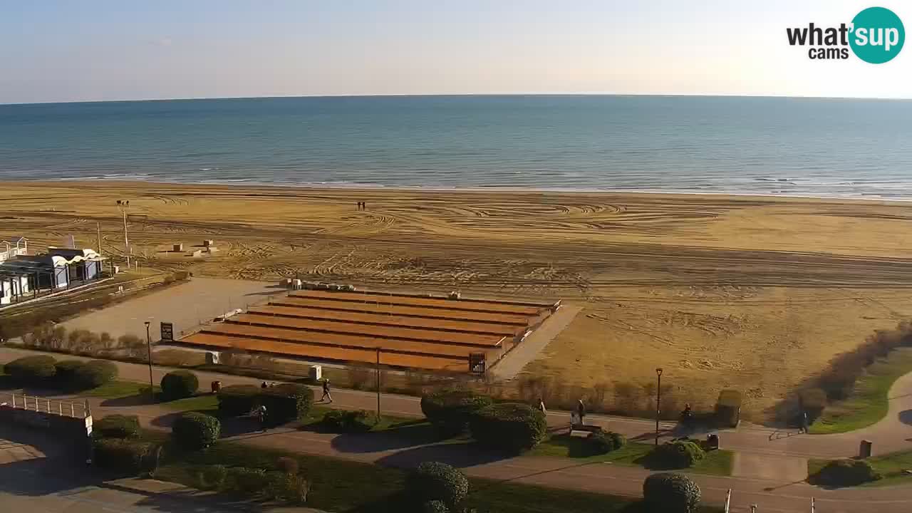 Plaža Bibione Spletna kamera – Italija