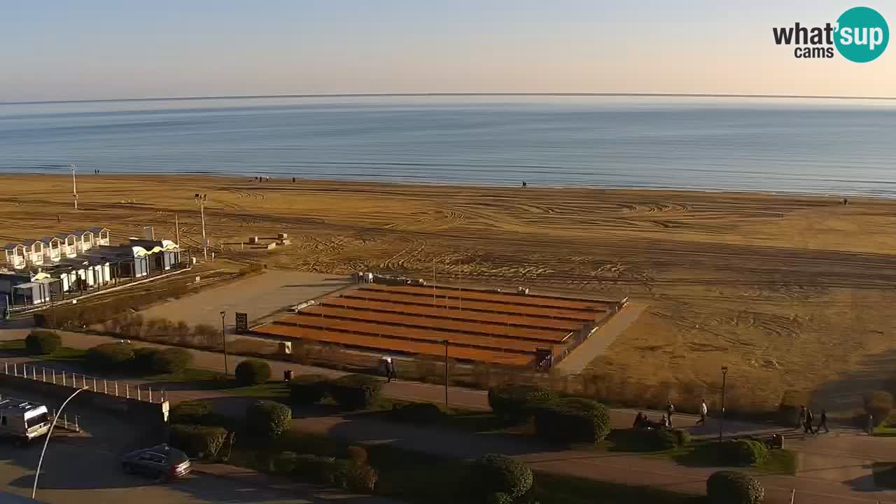 Plaža Bibione Spletna kamera – Italija