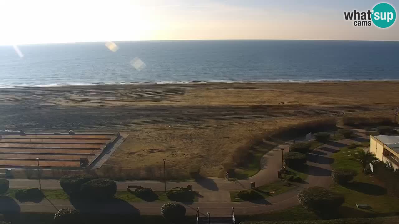 Plaža Bibione Spletna kamera – Italija