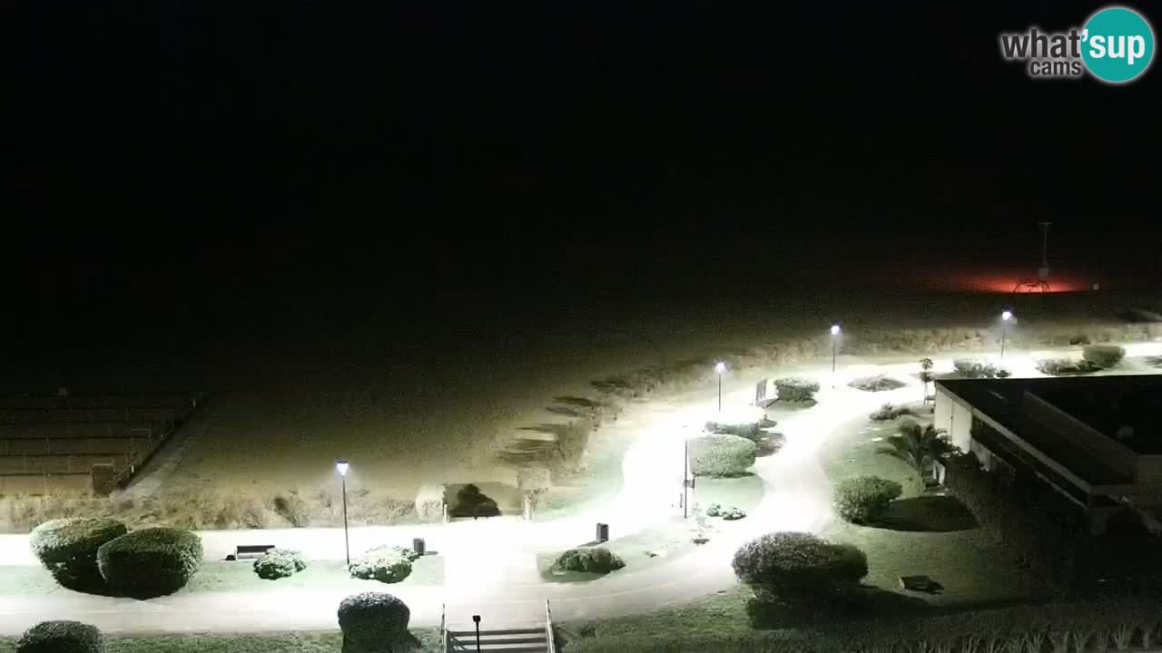 La camera en vivo de la playa de Bibione – Italia