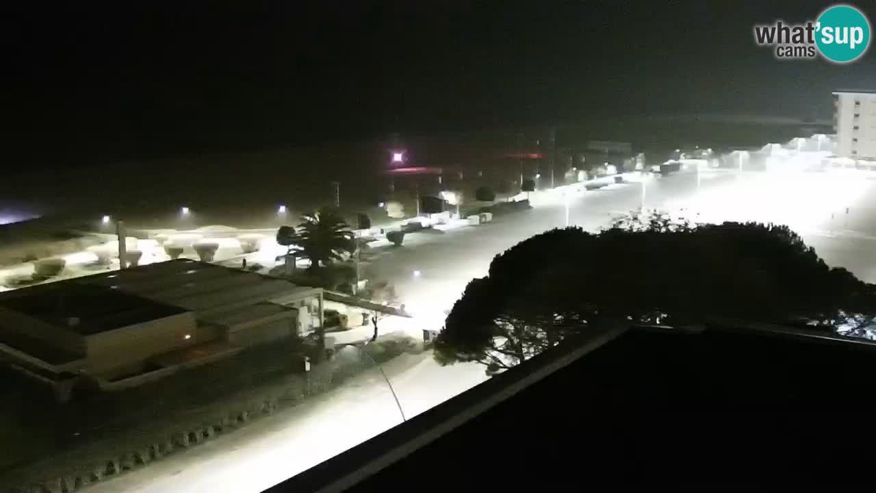 Plaža Bibione Spletna kamera – Italija