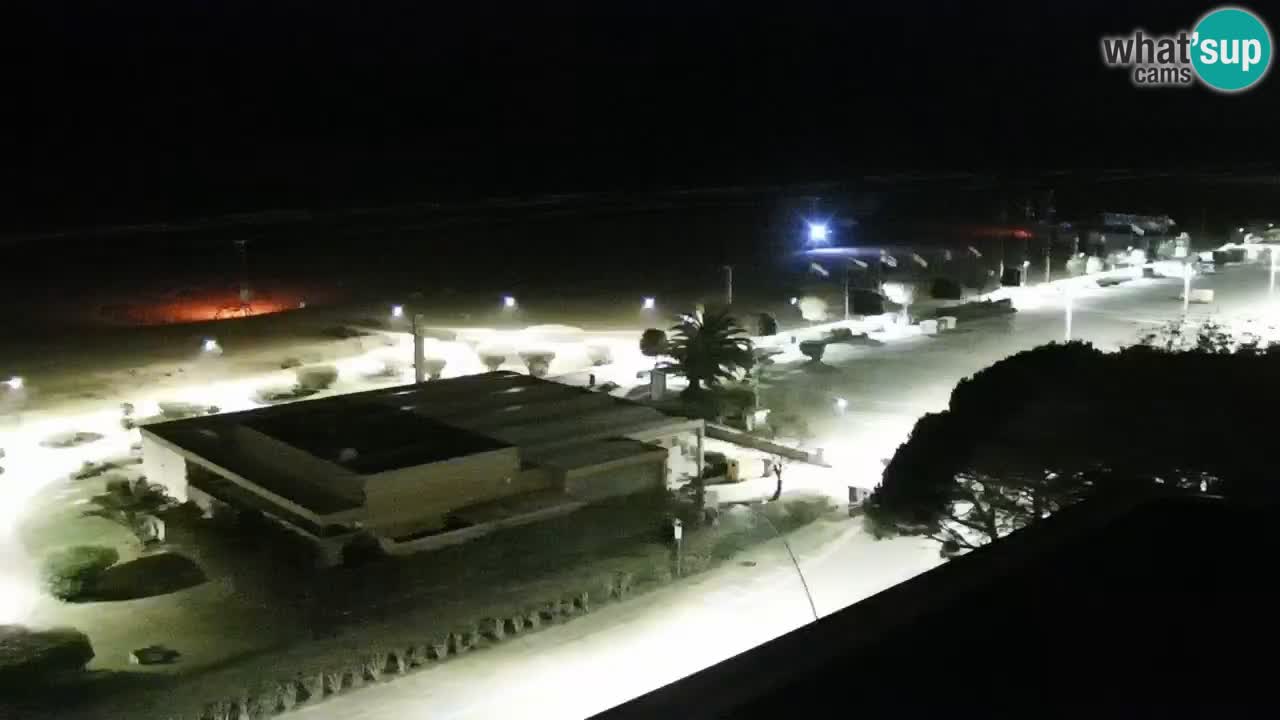 The beach of Bibione webcam – Italy
