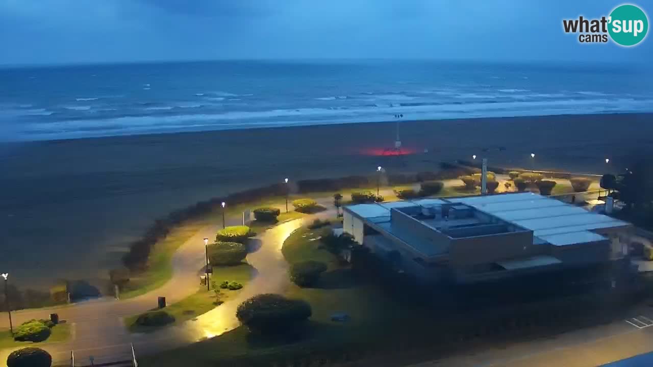 La camera en vivo de la playa de Bibione – Italia
