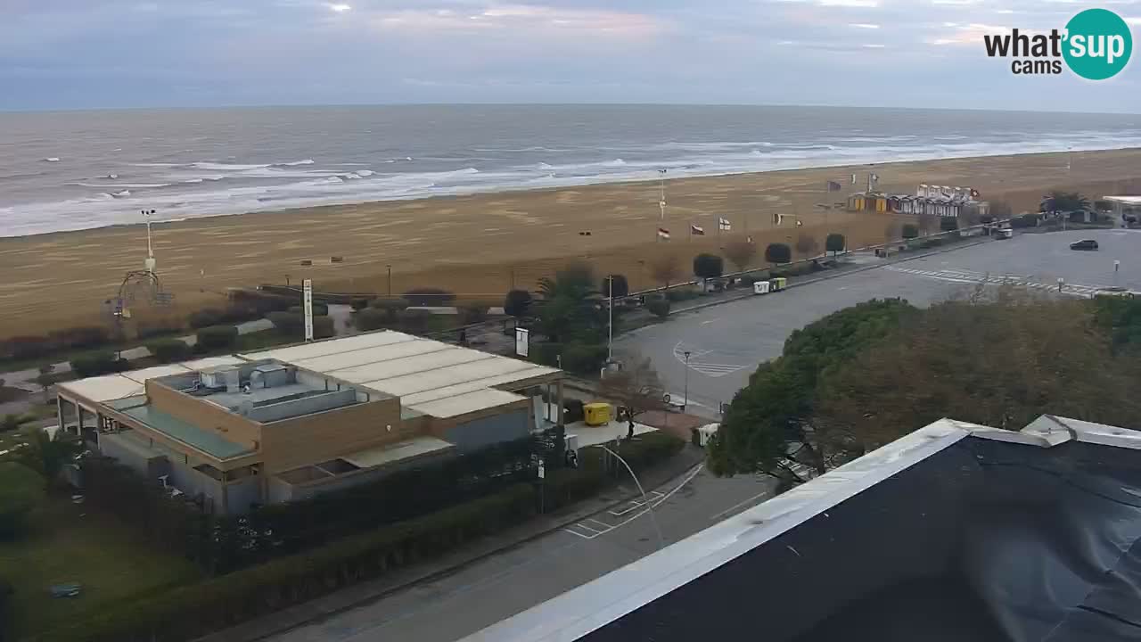 The beach of Bibione webcam – Italy