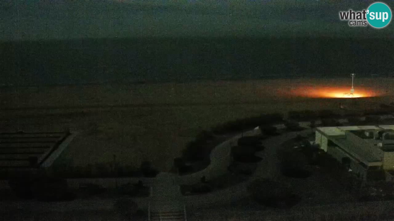 The beach of Bibione webcam – Italy