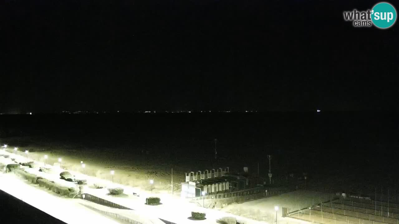 Plaža Bibione Spletna kamera – Italija