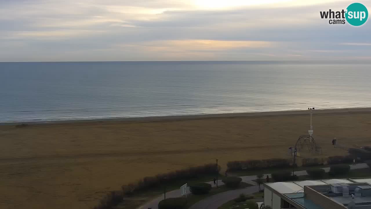 La camera en vivo de la playa de Bibione – Italia