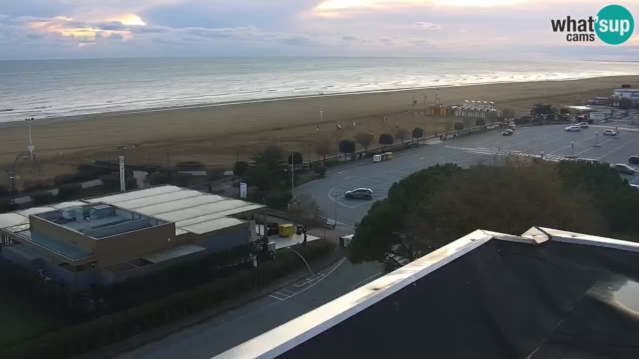 La camera en vivo de la playa de Bibione – Italia