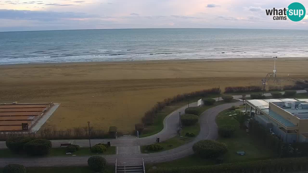 La camera en vivo de la playa de Bibione – Italia