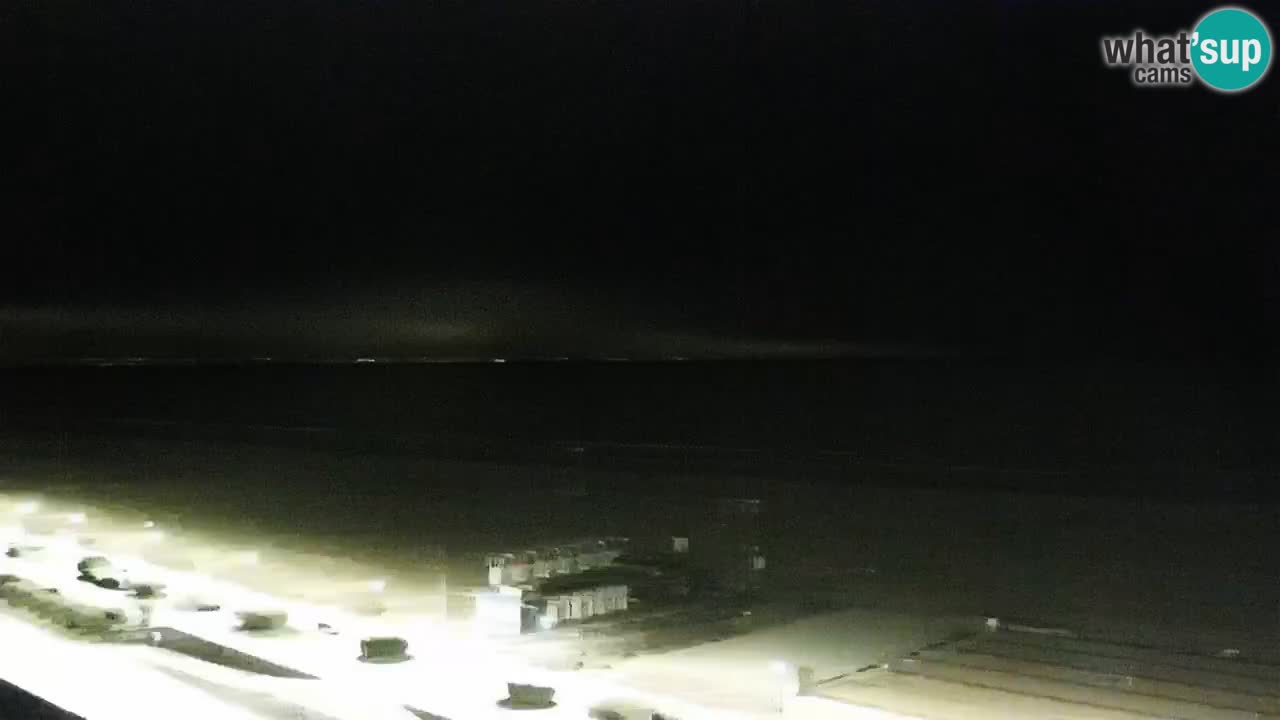 La camera en vivo de la playa de Bibione – Italia