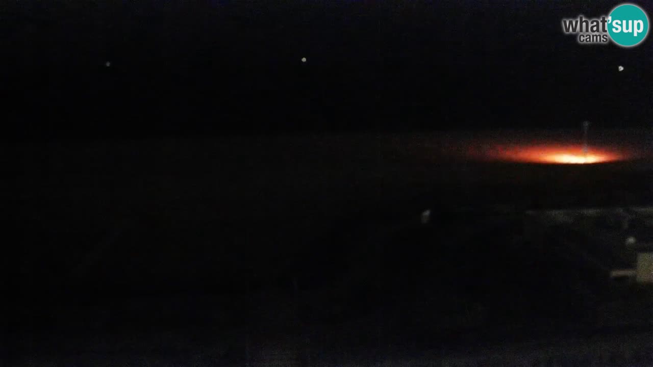 La spiaggia di Bibione webcam live e piazzale Zenit