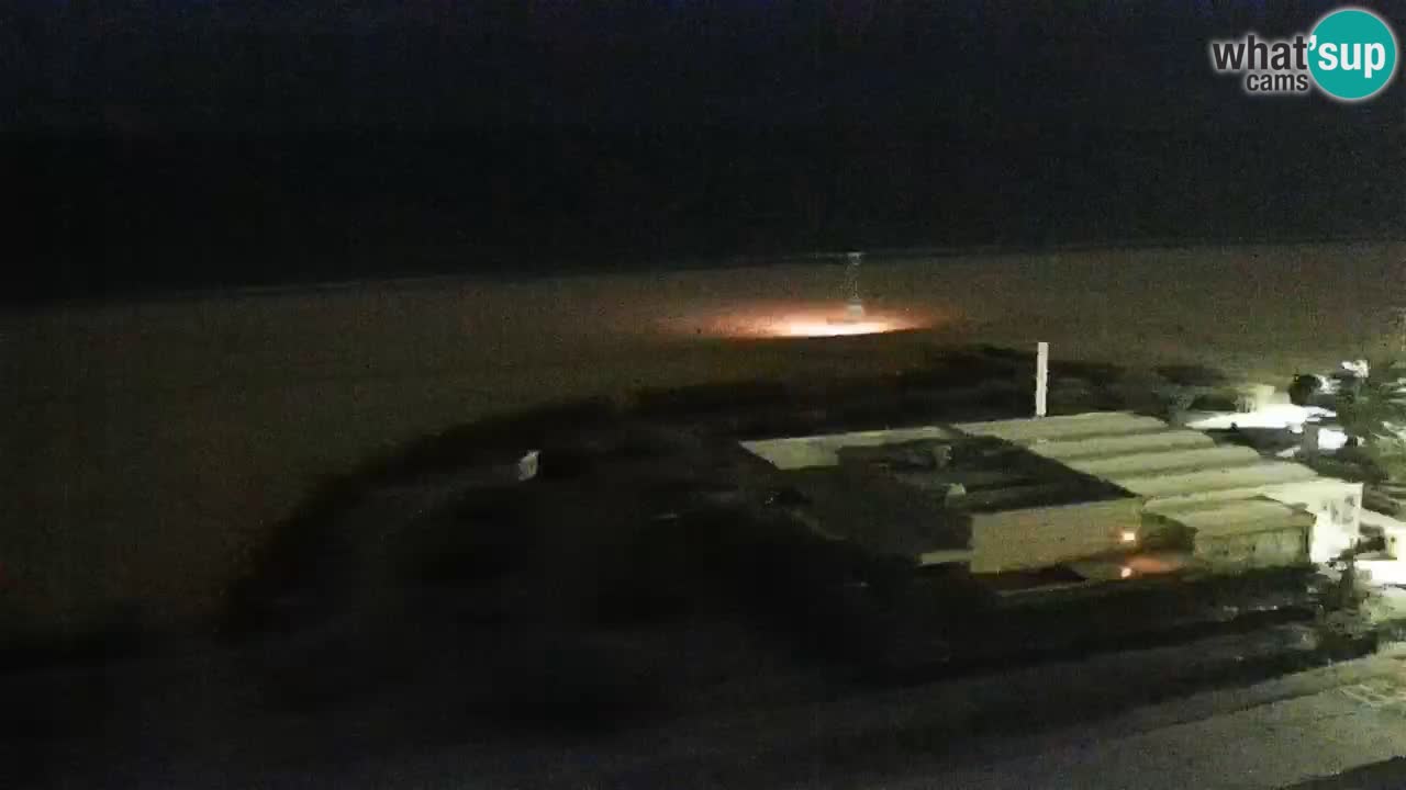 La camera en vivo de la playa de Bibione – Italia