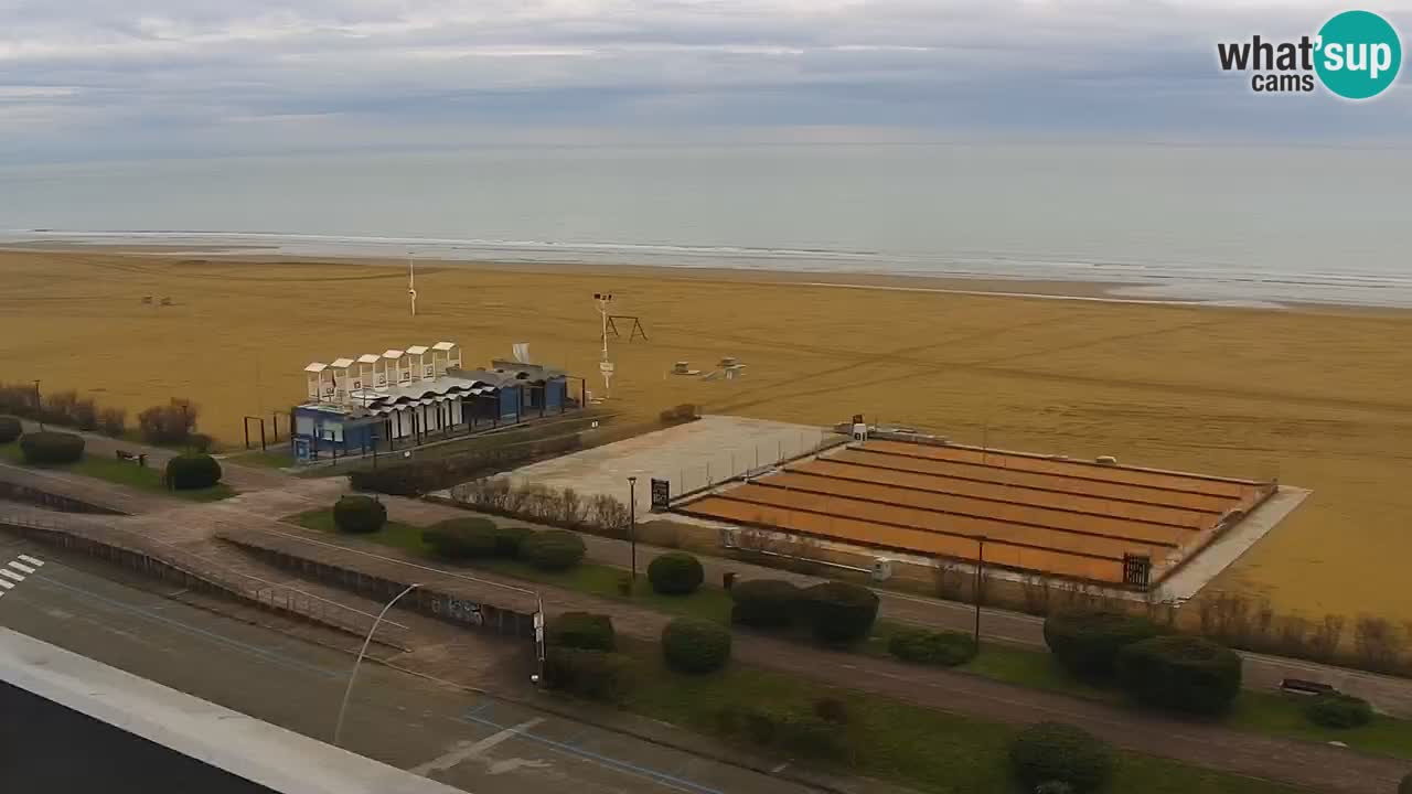 La camera en vivo de la playa de Bibione – Italia