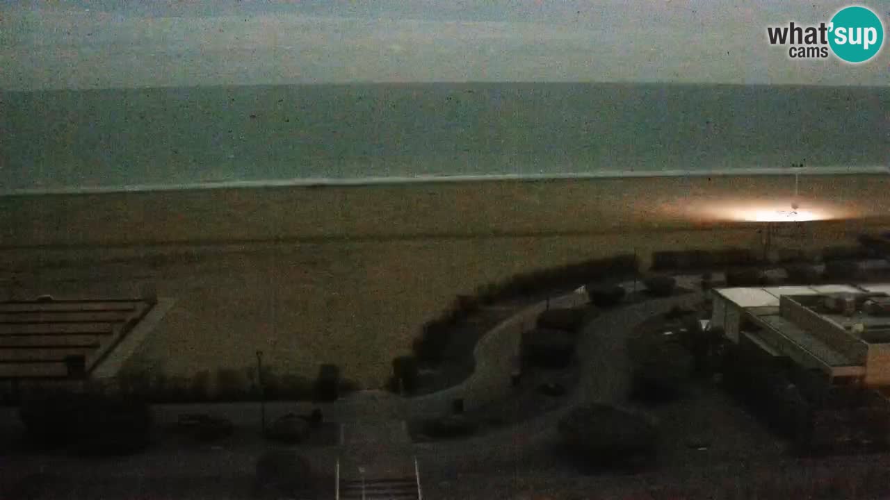 La camera en vivo de la playa de Bibione – Italia