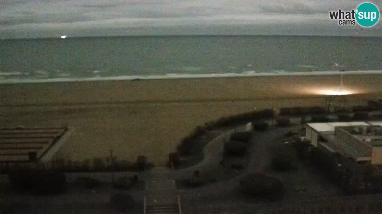 La camera en vivo de la playa de Bibione – Italia