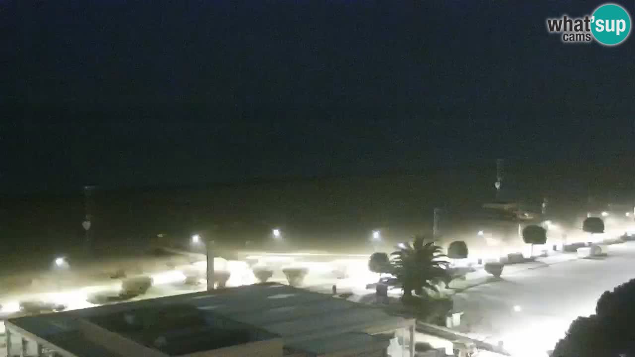 The beach of Bibione webcam – Italy
